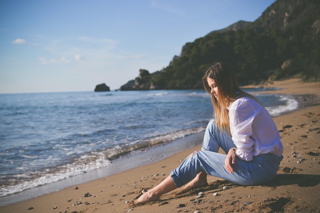 sea, ocean, blue